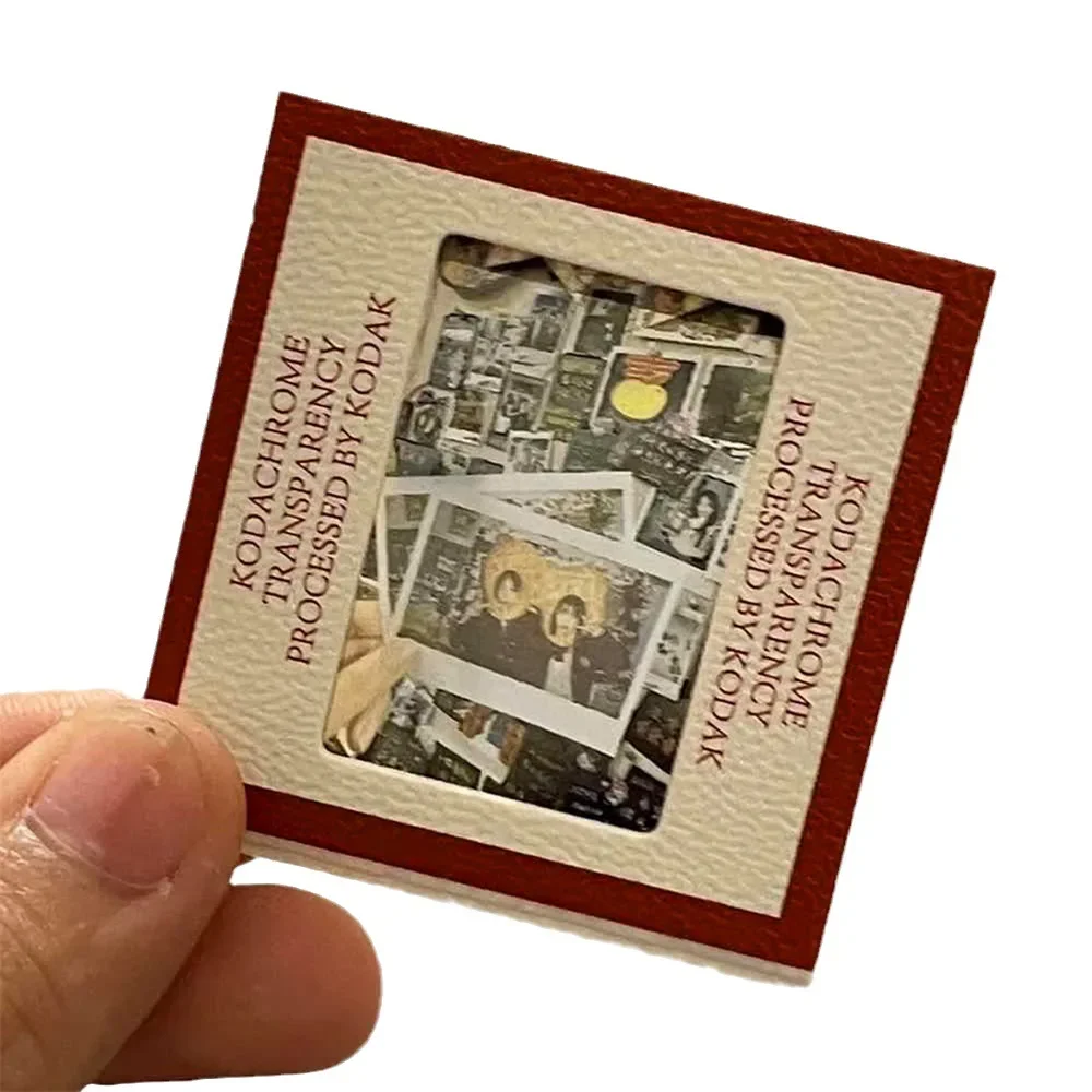 Винтажная рамка для скрепок Kodak двусторонняя пленка отрицательная скрепка бумаг