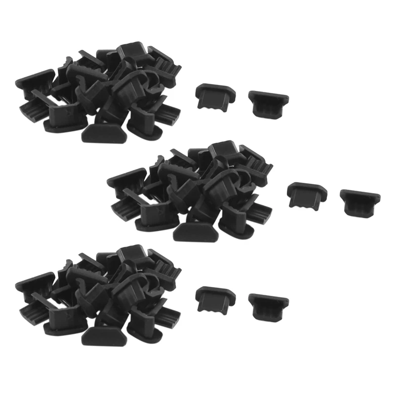 75 шт. пылезащитный черный мягкий пластиковый чехол для док-станции с разъемом