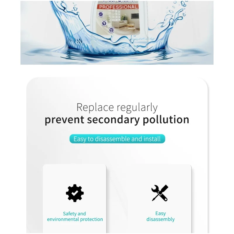 Раствор для очистки пола 480MLOMO Roborock S8 Pro Ultra/S7 MaxV Ultra/Dyad/S7 детали пылесоса робот