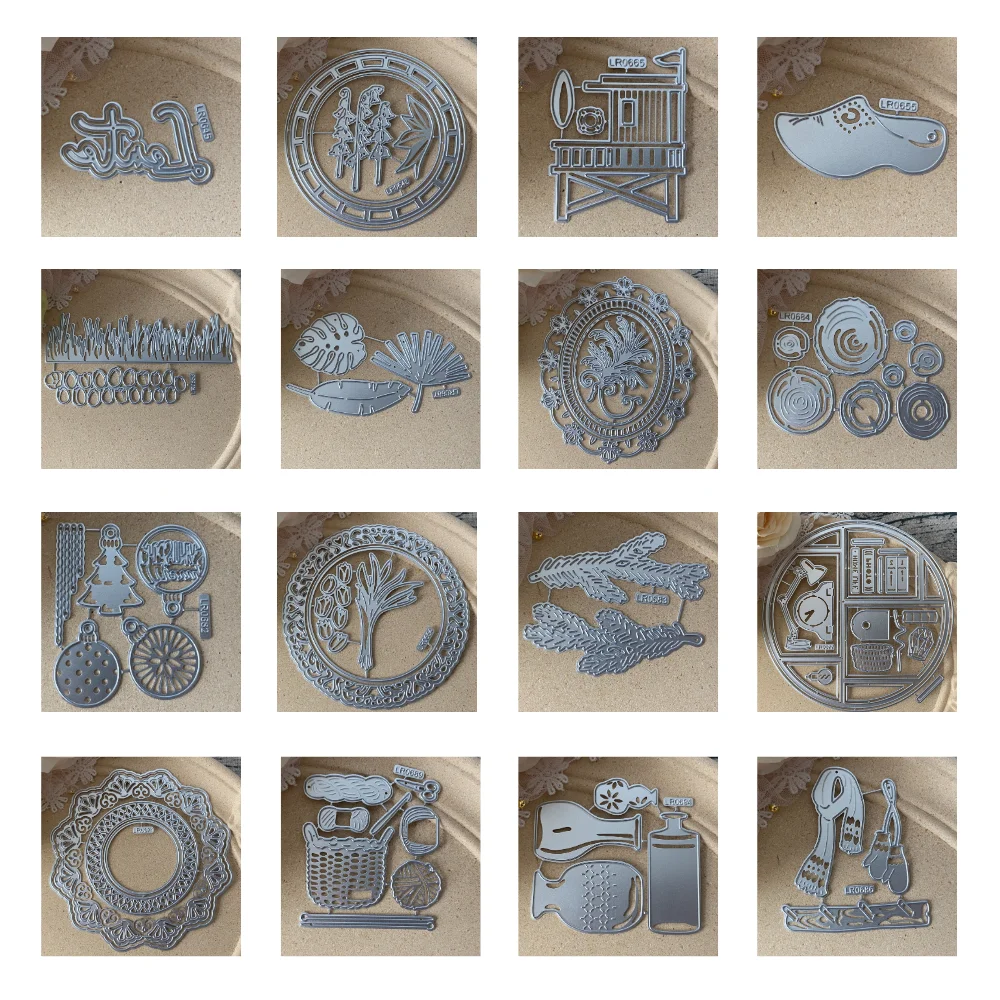 

Collection of Classic Products Metal Cutting Dies DIY Scrapbooking Photo Album Decorative Embossing PaperCard Crafts Die