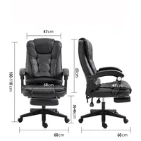 Кресло компьютерное с подставкой для ног#5