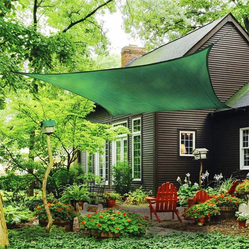

Encrypted Shading Net 2m*4m 3m*4m Anti-UV Sun Shade Net Awning Tarp Camping Canopy Tent Outdoor Sunshade Net Garden Shelter
