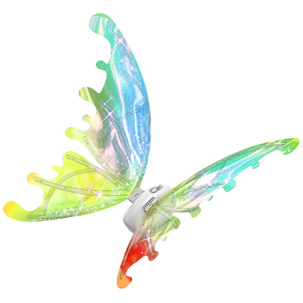 

Accessories Costume Wing Light Wings Fairy Party Supplies Dresses Kids Girl Butterflies Cosplay Prop Glowing
