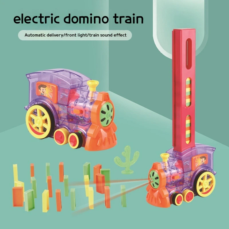 

Обучающий Прозрачный Поезд домино автоматически поставляет лицензию и лицензию Детский Электрический поезд детские подарки
