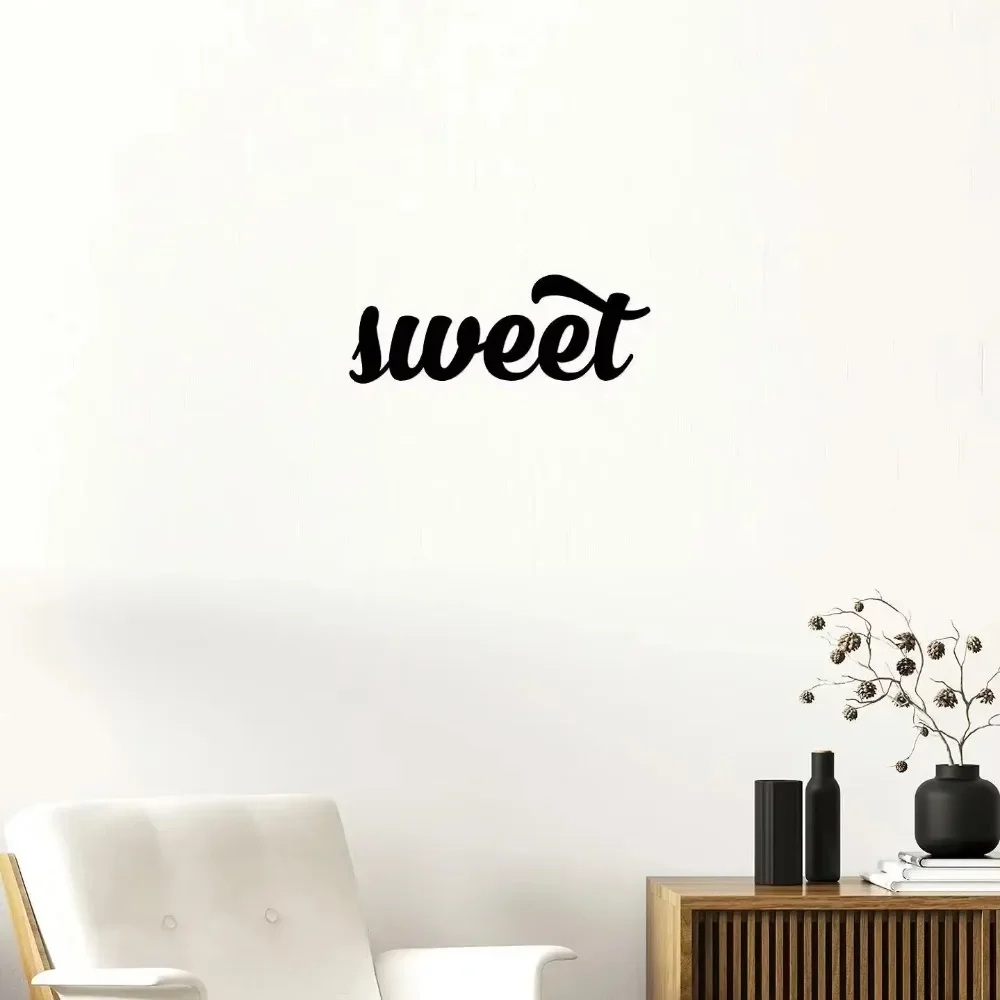Очаровательная Металлическая Наклейка На Стену С Десертом Милый Акцент Для