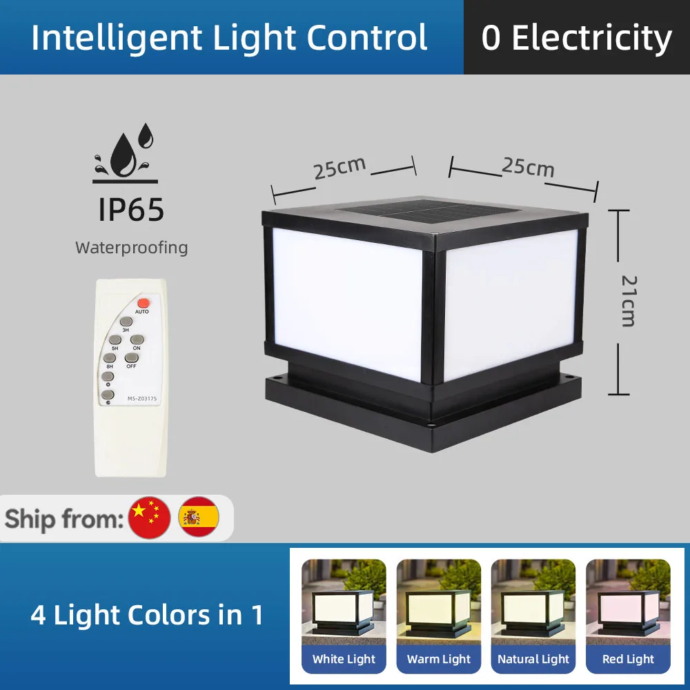 

CANMEIJIA Солнечный столбной светильник