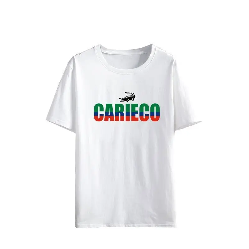 

CARTELO Unisex Tees Men's Printed Round Neck Short Sleeve All-match T-shirt