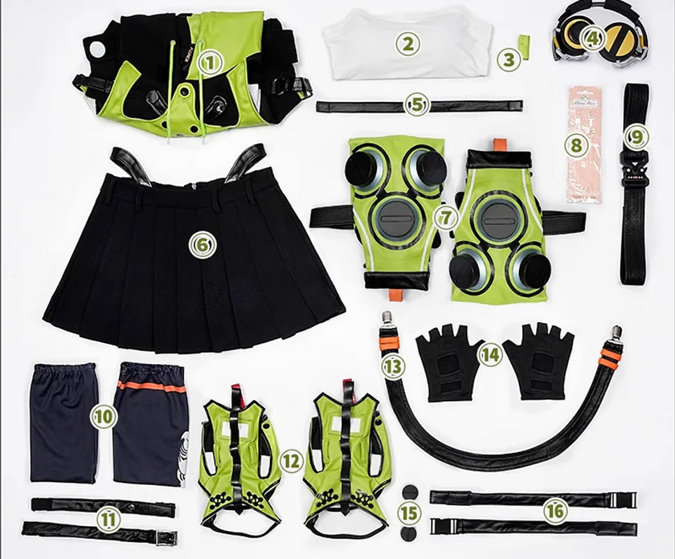 Костюм Anby Demara для косплея Zenless Zone Zero