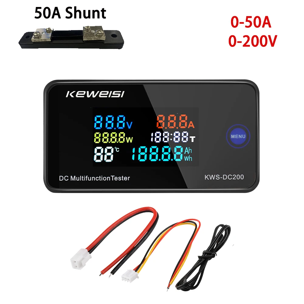 

Вольтметр амперметр Aideepen KWS 0-200В