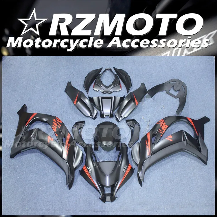 

New ABS Fairings Kit Fit For Kawasaki Ninja ZX-10R ZX10R 2016 2017 2018 2019 16 17 18 19 Fairing Bodywork Set Red Black Matte