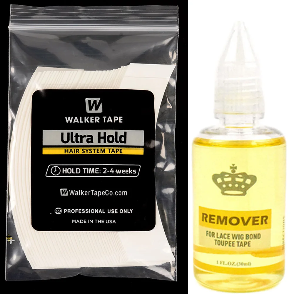 36 Pezzi Walker Tape Nastro Biadesivo Ultra Hold Nastro Biadesivo Impermeabile Per Sistema Di Capelli Tenuta Forte Per Chiusura Frontale Parrucchino