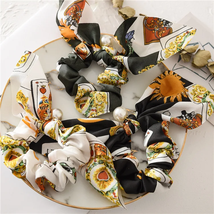 Европейские и американские украшения для волос жемчужная подвеска кольцо в виде