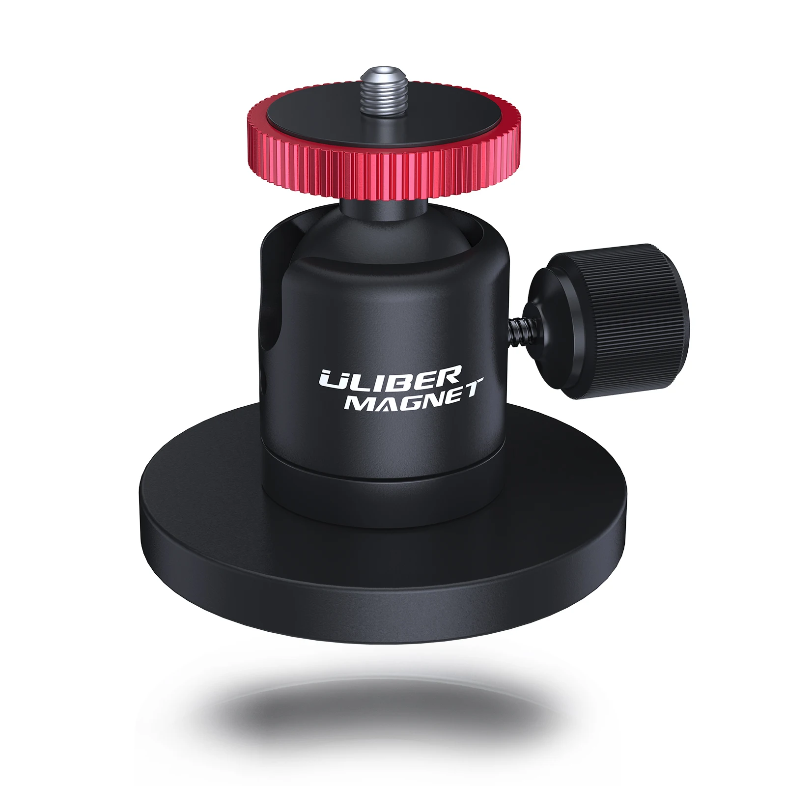 

Diameter 66mm Magnet with Rubber 1/4 Inch Screw Magnetic Camera Mount Stand Foot Nootle Mini Ball Head Heavy Duty Metal Attaches
