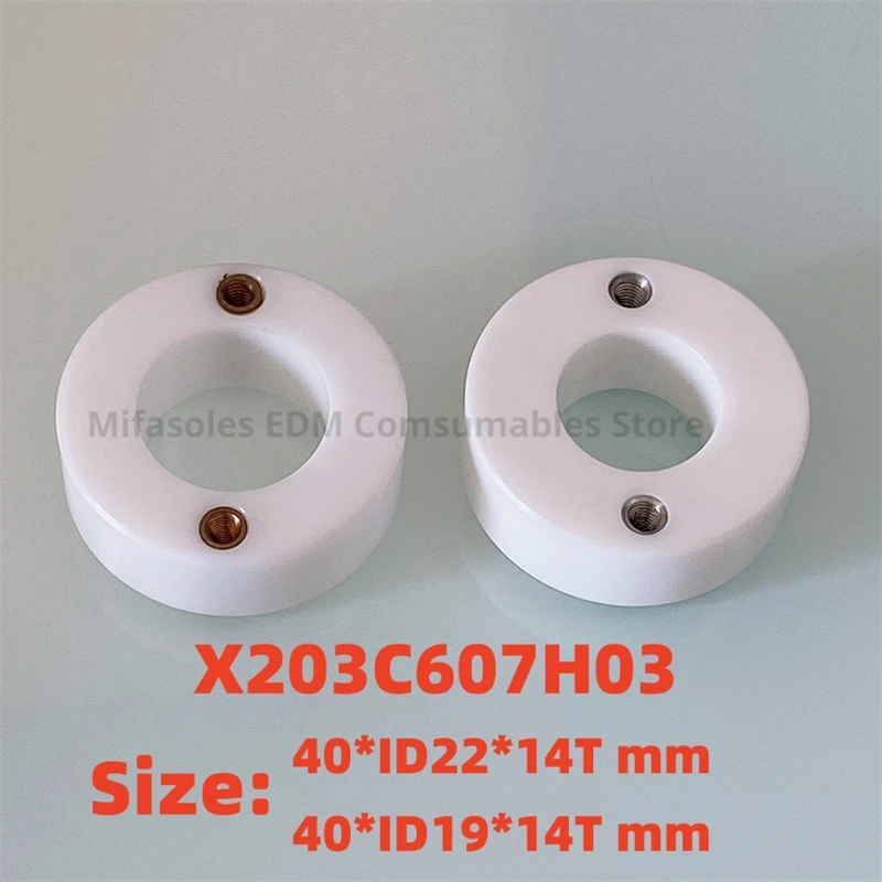 X203C607H03 Керамический ролик M421 Нижнее ведущее колесо 40x22x14 мм 40x19x14 для