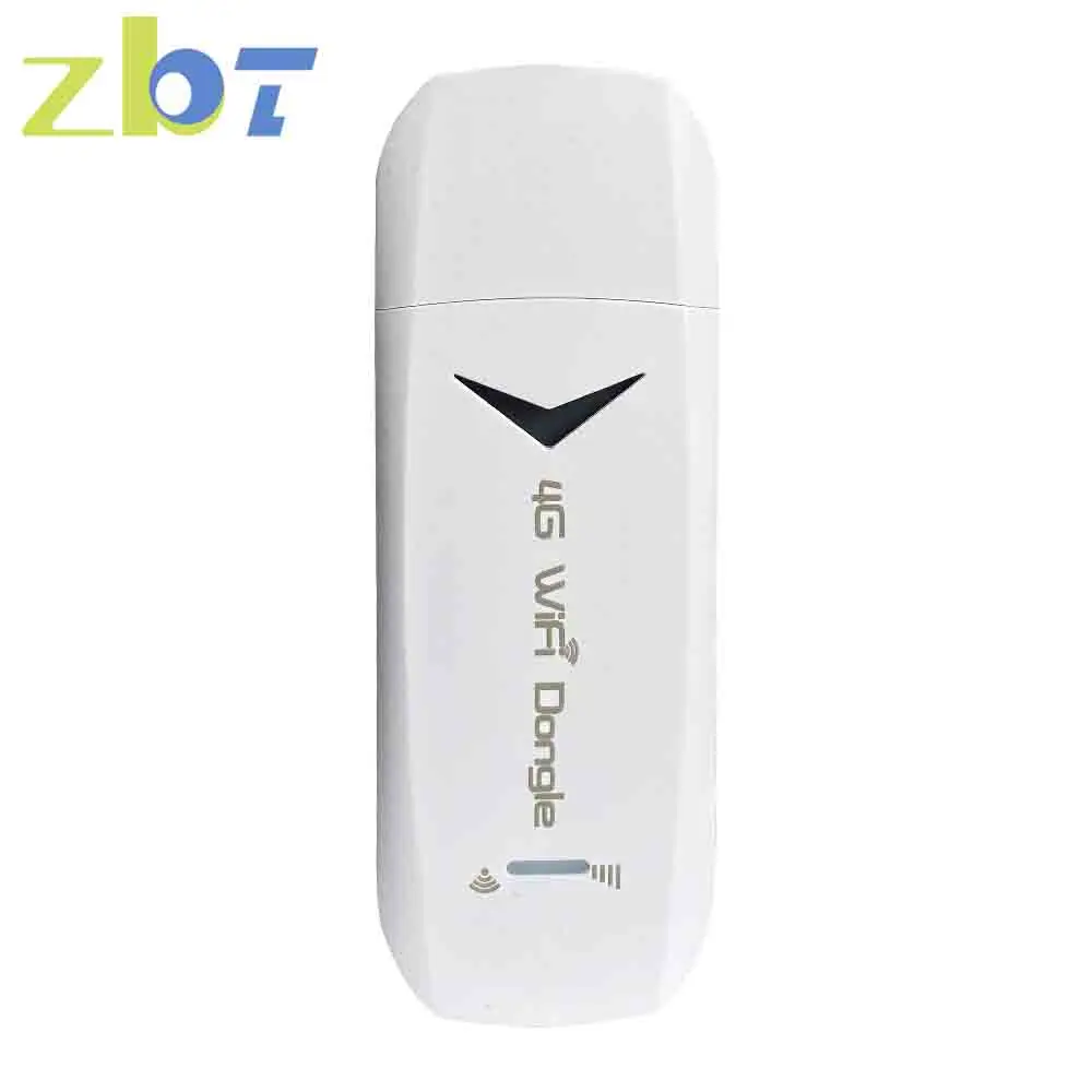 Wifi Dongle Usb 4g Modem Hotspot Cat4 150mbps Móvel sem Fio Desbloquear Roteador de Carro Gsm Umts Lte u Discos Sim Slot para Cartão