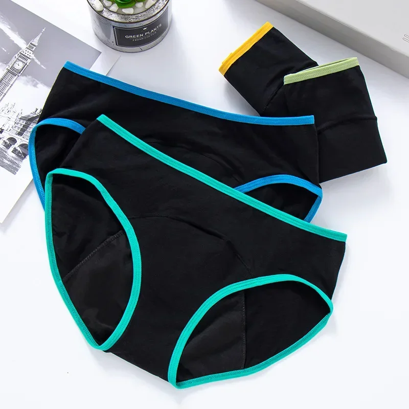 Panties for Women Physiological Large Size Menstrual Underpants Cotton Ladies Leakproof