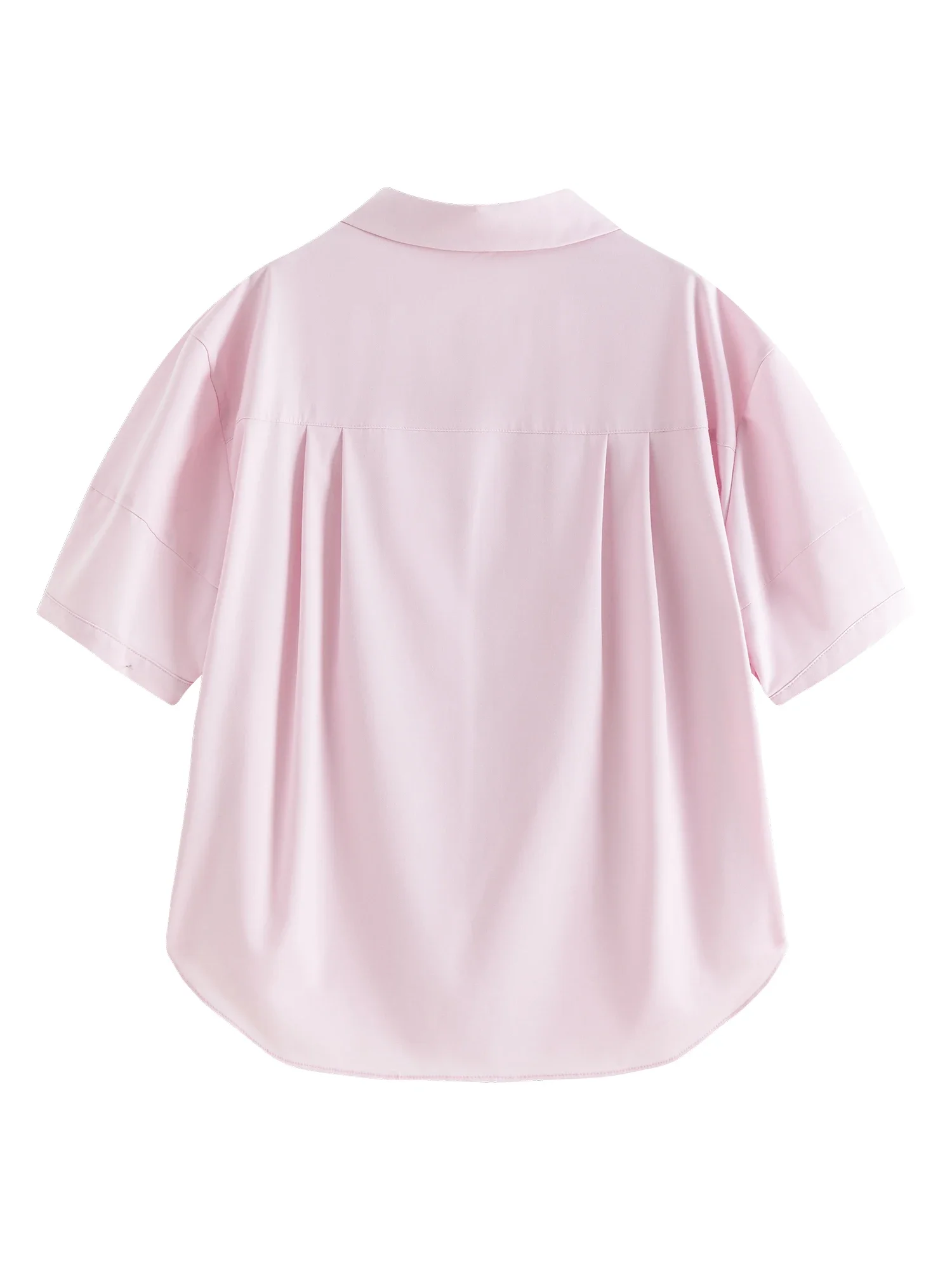 Женская Летняя Повседневная Рубашка Поло Свободная Посадка Одежда FSLE Cleanfit