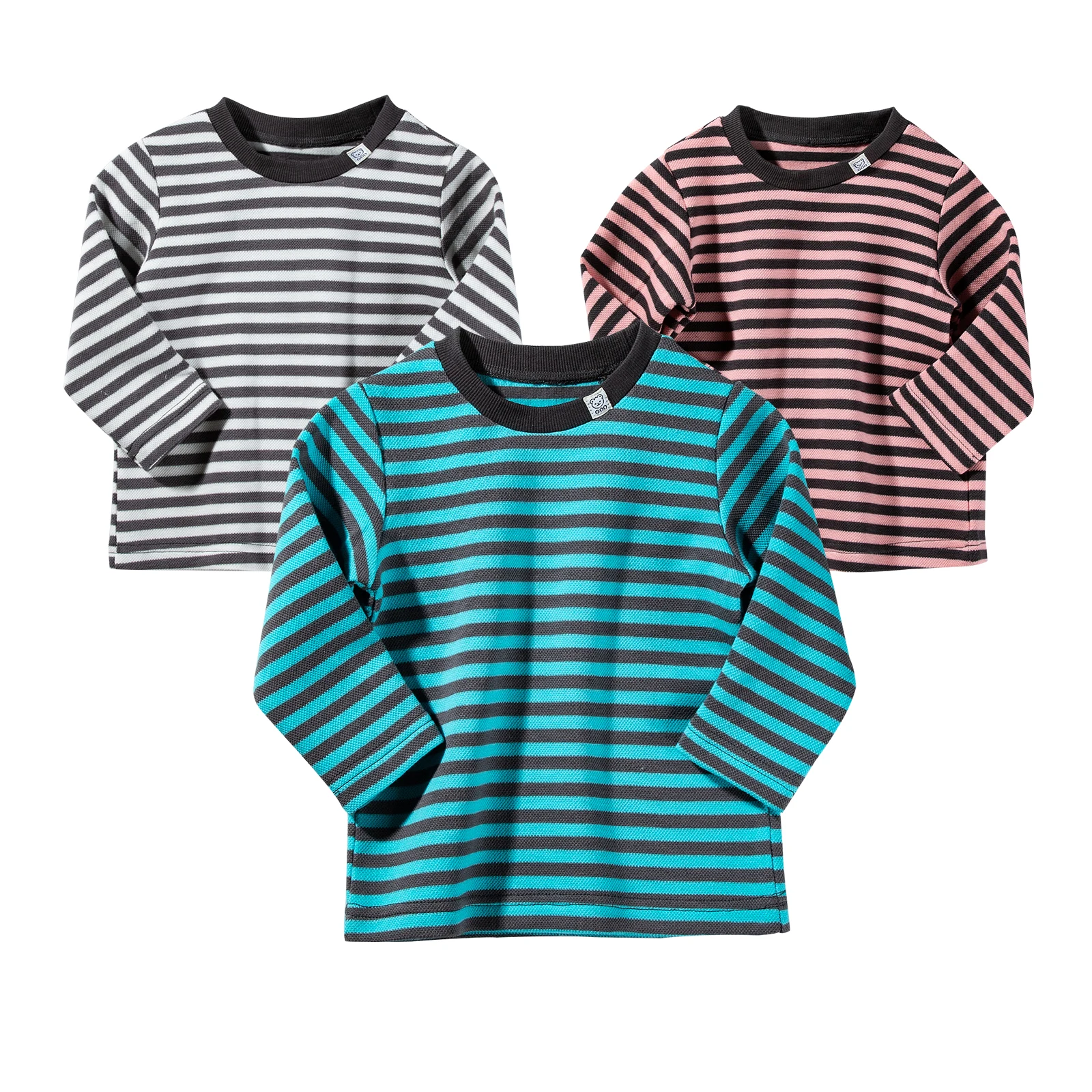 

Kids Toddler Baby Boy Girl T-shirt Stripes Tops Clothing Babany bebe Cotton Long Sleeve Shirt Autumn Winter T-shirts Clothes