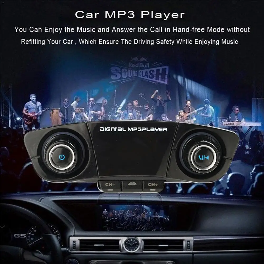 

Car Bluetooth Fm Transmitter Modulator Handsfree Call Accessories Car Kit Dual Aux Adapter Charger Audio Mp3 Player Music A5J9