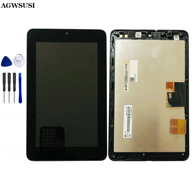Для Asus MeMO Pad ME172V ME172 K0W ЖК-дисплей Панель Матричный экран сенсорный экран дигитайзер сенсор в сборе с корпусом