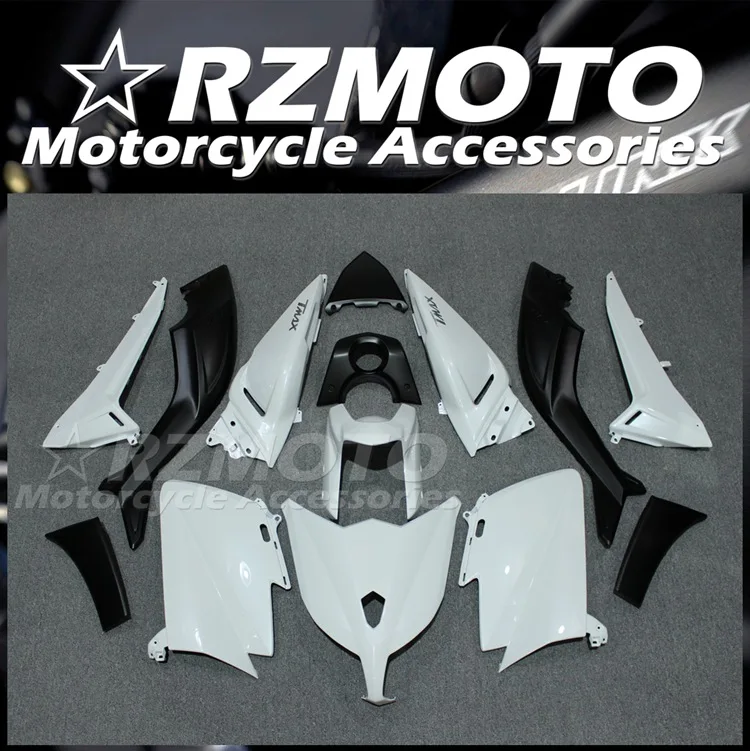 

Комплект обтекателей из АБС-пластика для мотоцикла и велосипеда, подходит для YAMAHA Tmax 530 2012 2013 2014 12 13 14, комплект обтекателей белого и черного ...