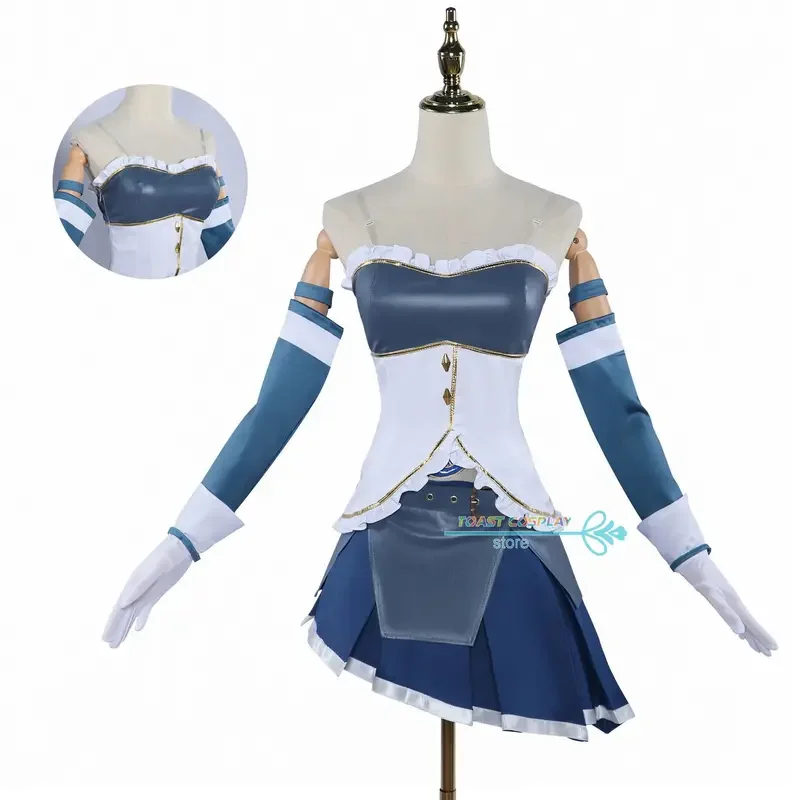 Miki Sayaka косплей аниме Puella Magi Madoka Magica костюм сексуальное платье для вечеринки