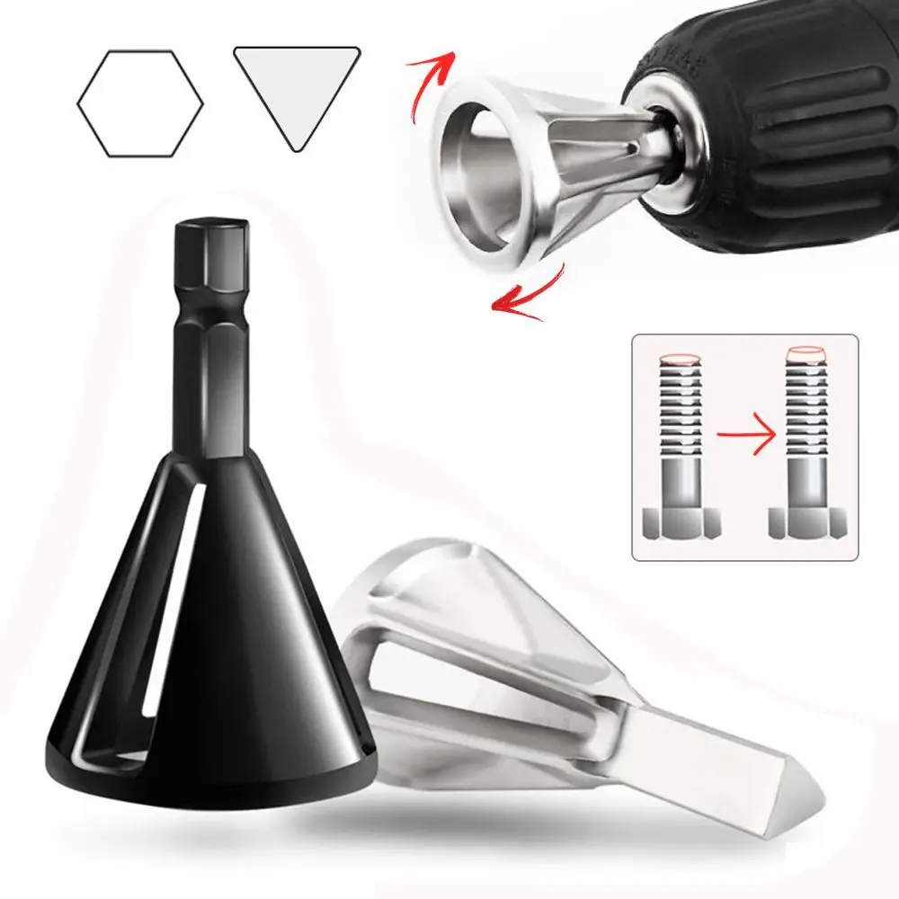 Внешний фреза из нержавеющей стали для ремонта поврежденных болтов