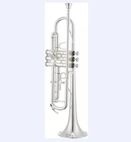 xeno series bb trumpet yellow brass body silvering gold brass leadpipe for b flat student trumpet