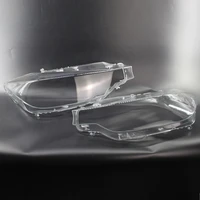 1 pair left right car headlight transparent lampshade lens shell cover accessories for bmw 3 series f30 f31 f35 2013 2014 2015