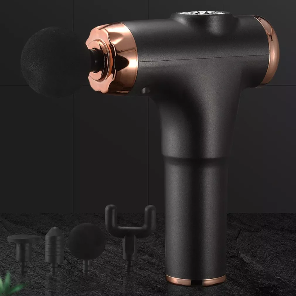 

Новый пистолет для массажа мышц, беззвучный фитнес-пистолет, вибрационный релаксант, инструмент для расслабления, инструмент для глубокого...