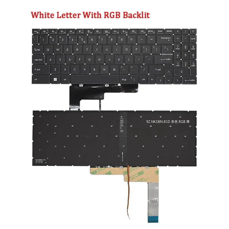 Новая клавиатура для ноутбука MSI Katana gf66 11ud gf76 gl76 gl66 Z16 MS-1582/Ible/MS-1583 MS-17L1 MS-17L2