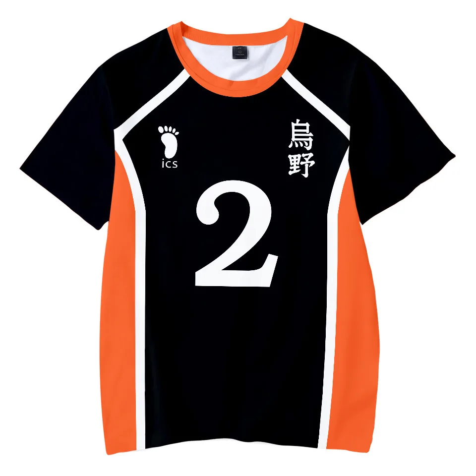

Wuye Jersey Haikyuu Harajuku Anime T-shirt Funny Cartoon Volleyball Tetsurou Streetwear Tops Casual Loose Summer Long Tshirt