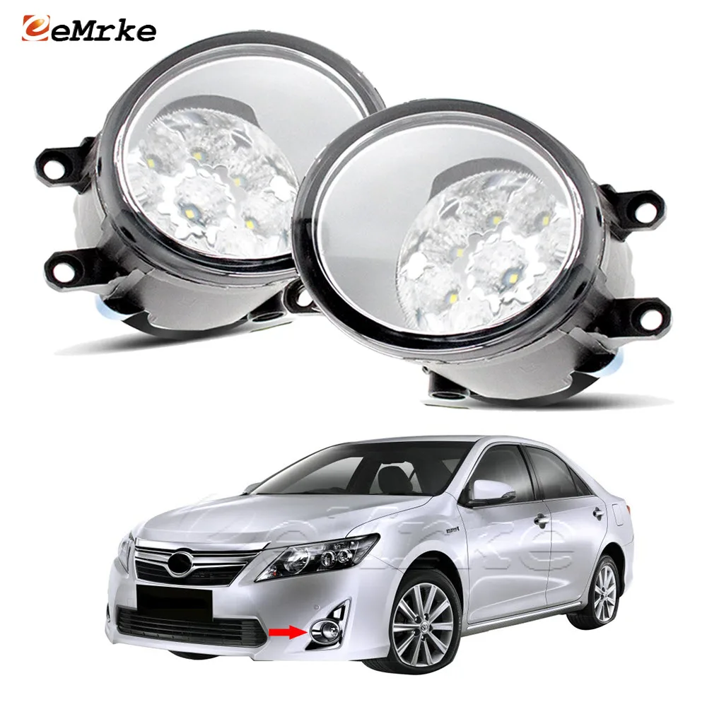 Светодиодные противотуманные фары для Toyota Camry Hybrid JDM Daihatsu Altis 2011 2012 2013 2014 DRL дневные
