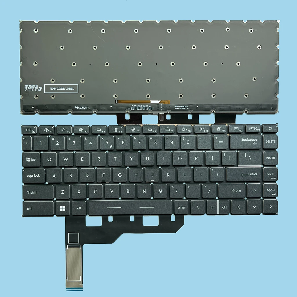 GS65 английская испанская и русская клавиатура для MSI GF63 GF65 8RC 8RD MS-16R1 PS63 MS-16R4 Thin 9SD 9SE 10SD MS-16S1