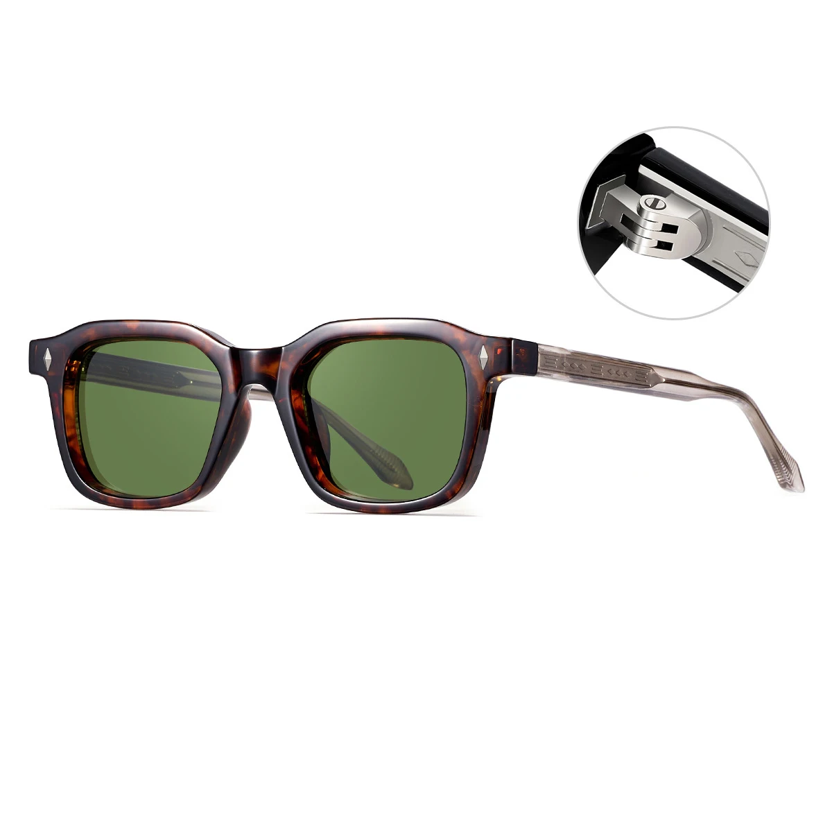 Классические брендовые дизайнерские квадратные солнцезащитные очки для женщин