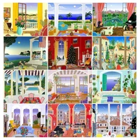 ruopoty 60x75cm frame painting by numbers diy gift for adults illustrations paint by number unique handmade home decors art