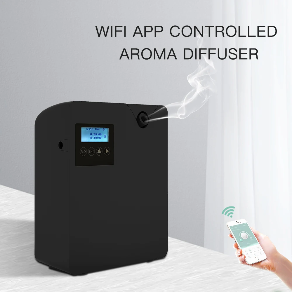 

Air Diffuser Scenting Home Room Hotel Sprayer Device Aroma Control Fresheners Smart Aromatherapy Fragrance Machine App For