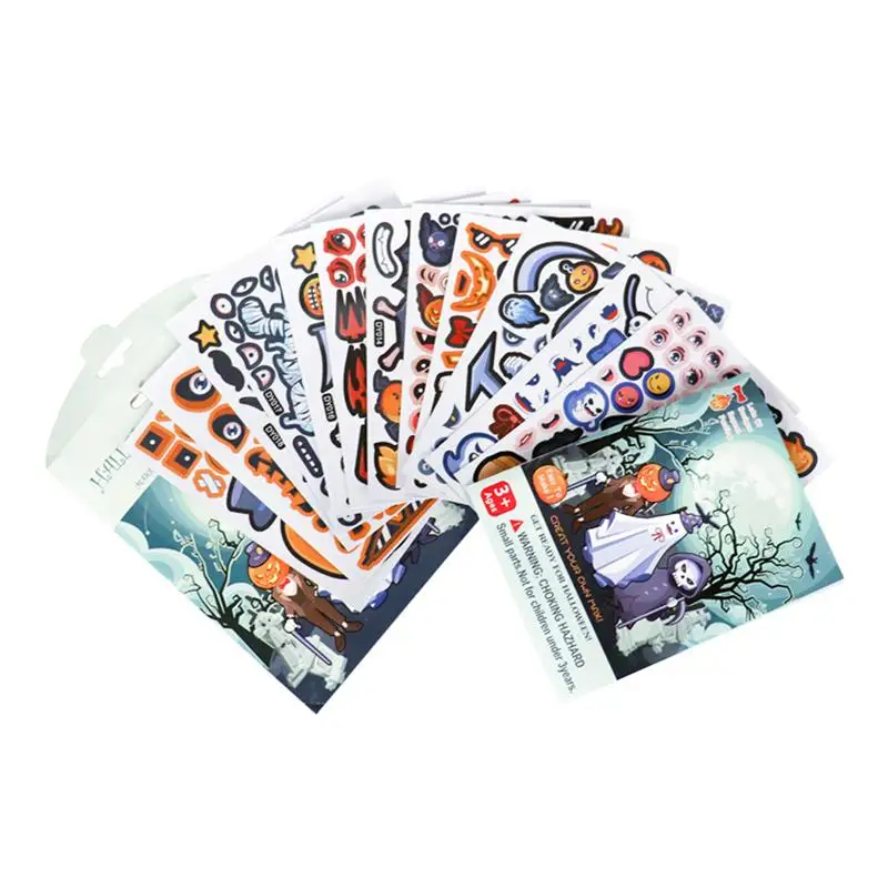 

Наклейка на Хэллоуин, наклейка «сделай сам», ноутбук, чулки, подставка для вечеривечерние, календарь, блокнот, ремесло, печенье, игра, мульти...