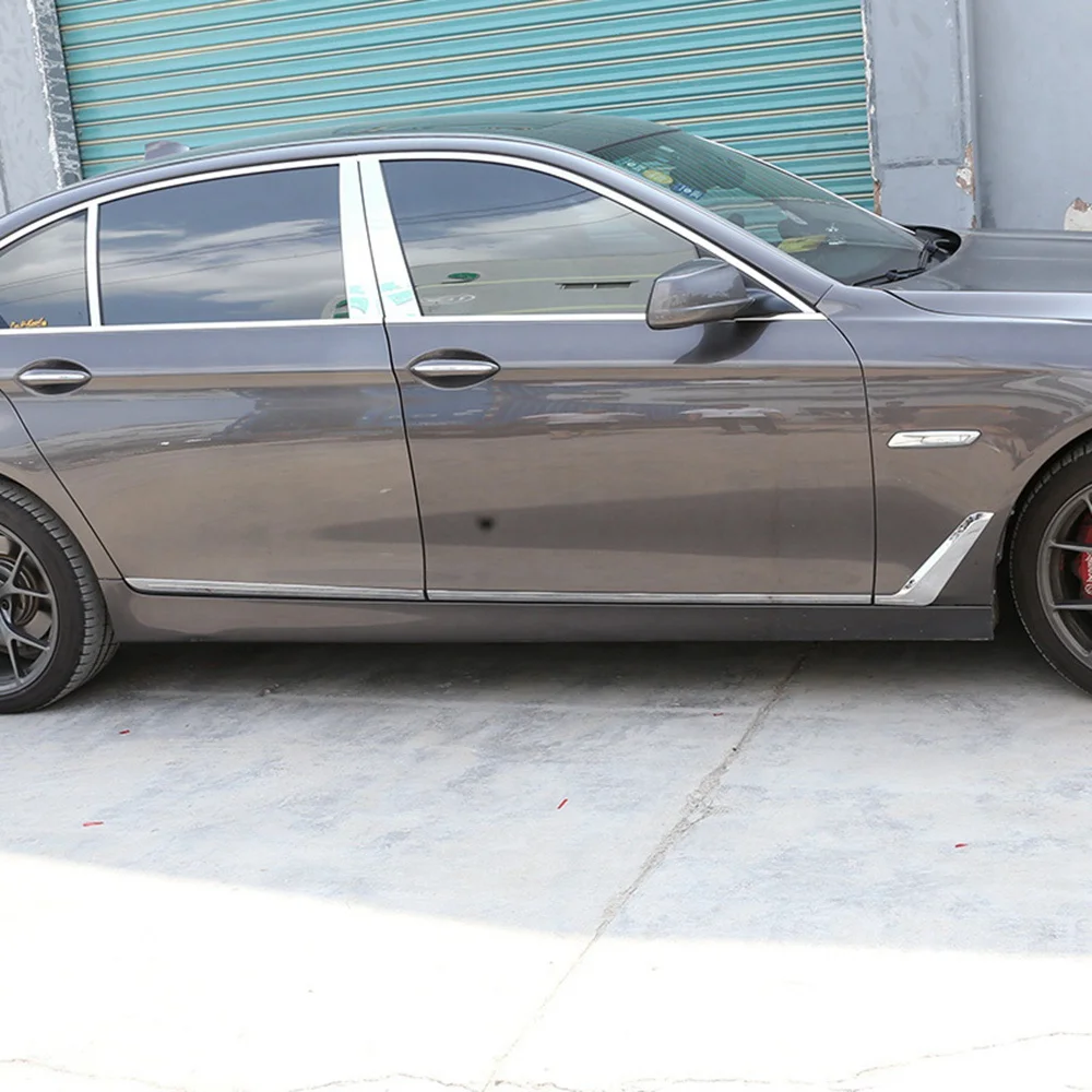 1 пара хромированных боковых крыльев автомобиля из нержавеющей стали аксессуары