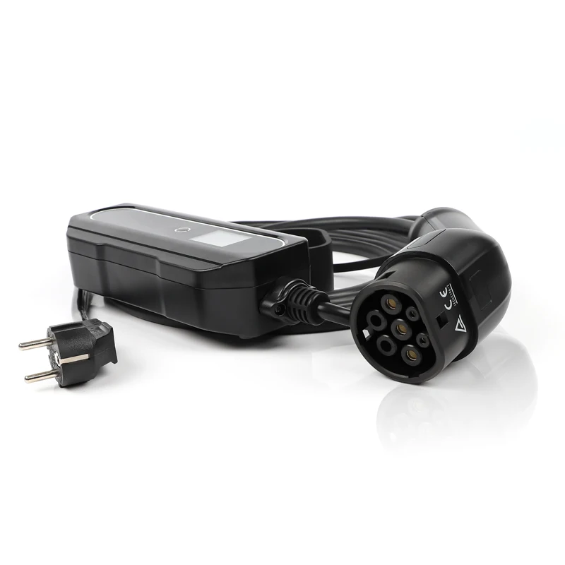 

Портативное быстрое зарядное устройство AC85-265V J1772 SAE, ручка разъема для электромобилей