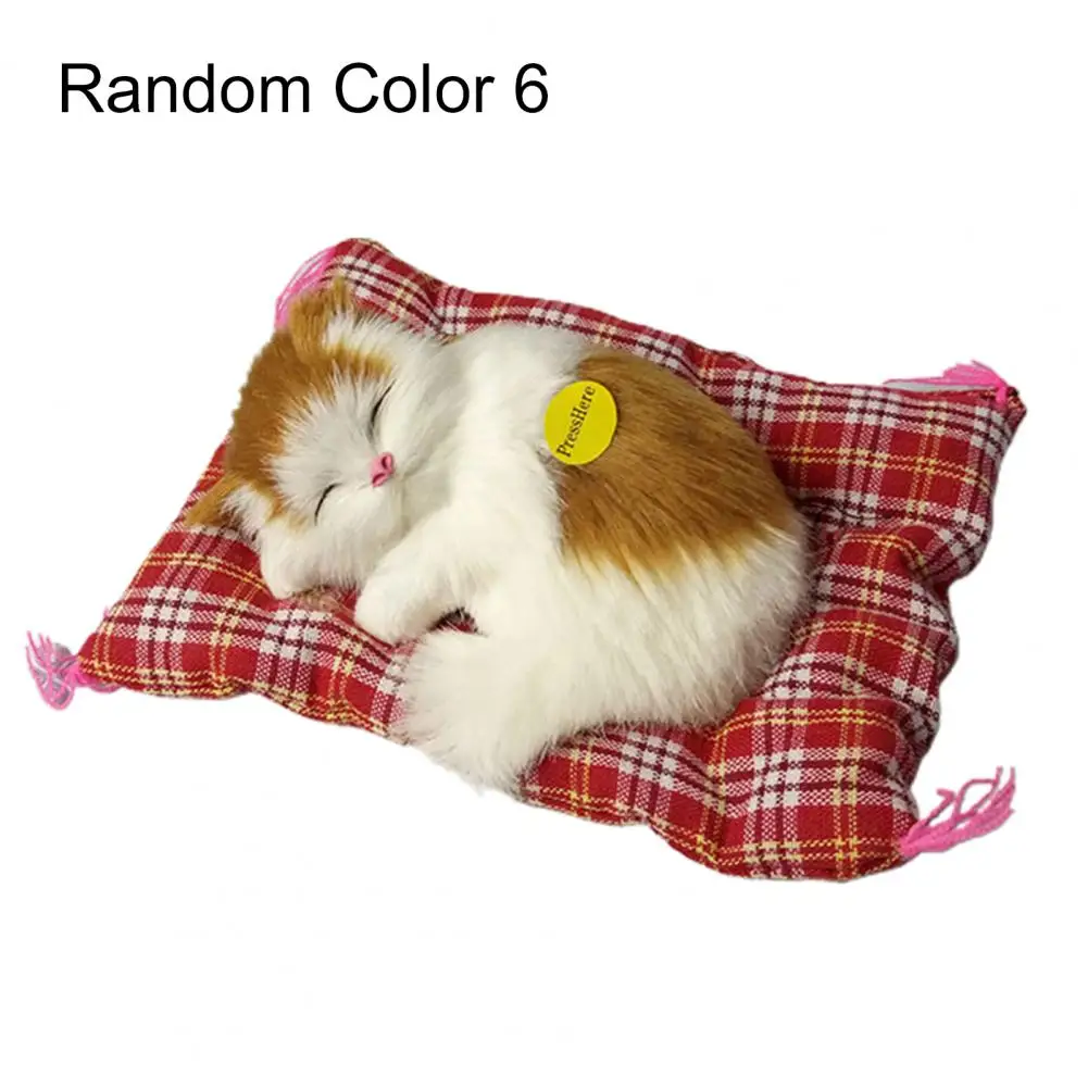 

Мини-игрушка спящий кот