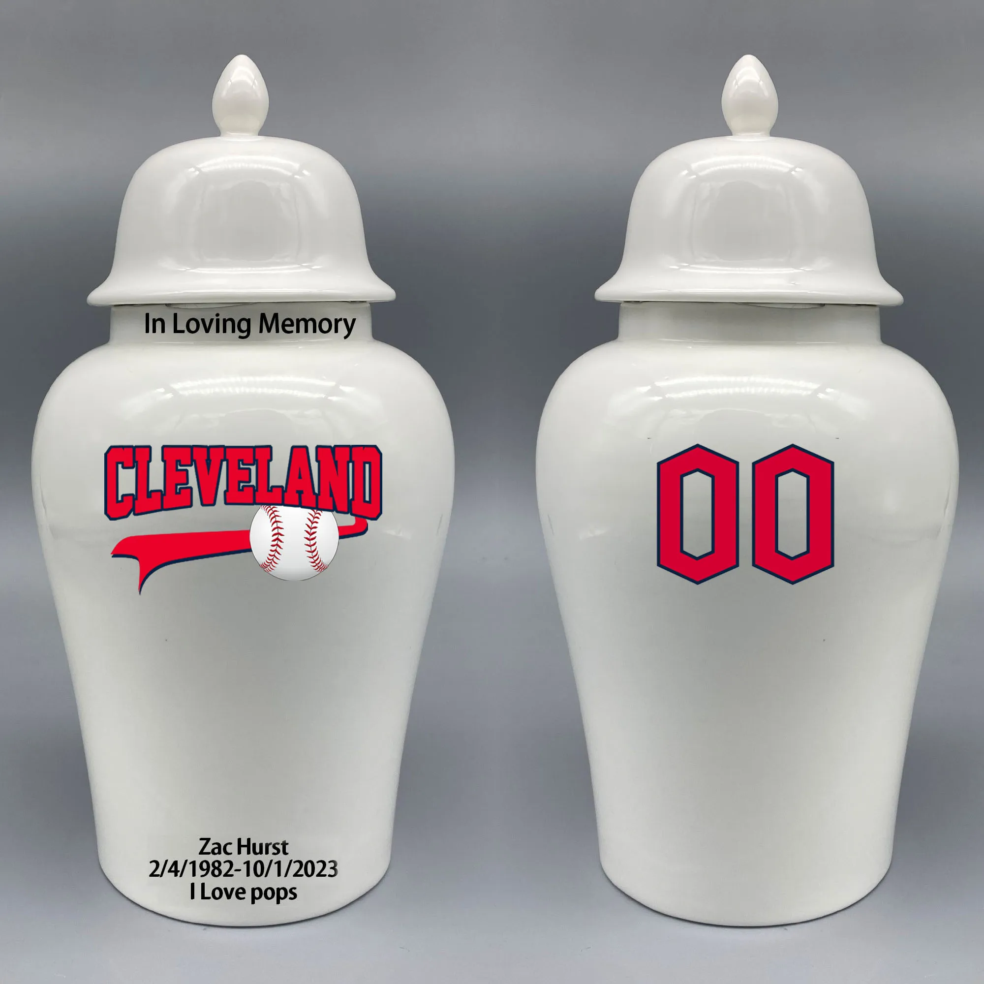 Большая урна для Кливленда с логотипом Стражей. Пожалуйста пришлите мне