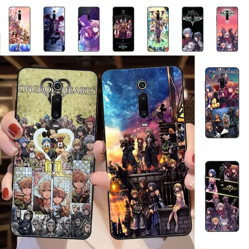 

Disney Kingdom Hearts Anime Phone Case for Redmi 5 6 7 8 9 A 5plus K20 4X 6 cover