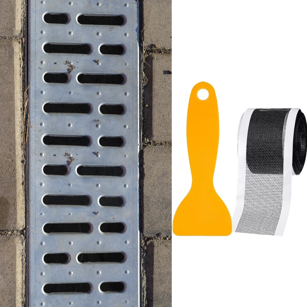 

1-5Pcs 10 Meter Shower Floor Hair Anti-blocking Filter Disposable Plastic Non-woven for Kitchen Sink Sewer Bathroom Drainage