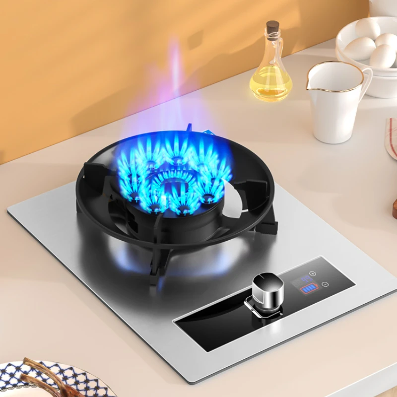 Gas single household liquefaction stove desktop stainless steel natural coal burning