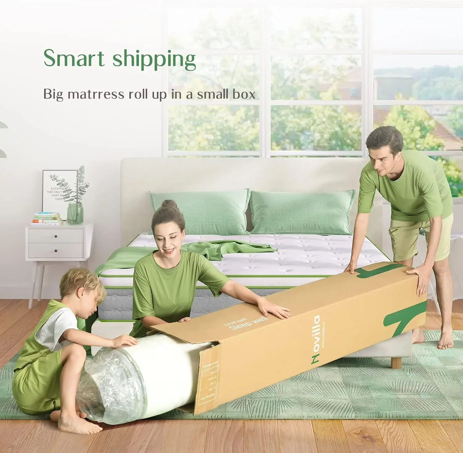 Матрас размера queen-size 10-дюймовый гибридный матрас с гелевой пеной эффектом памяти