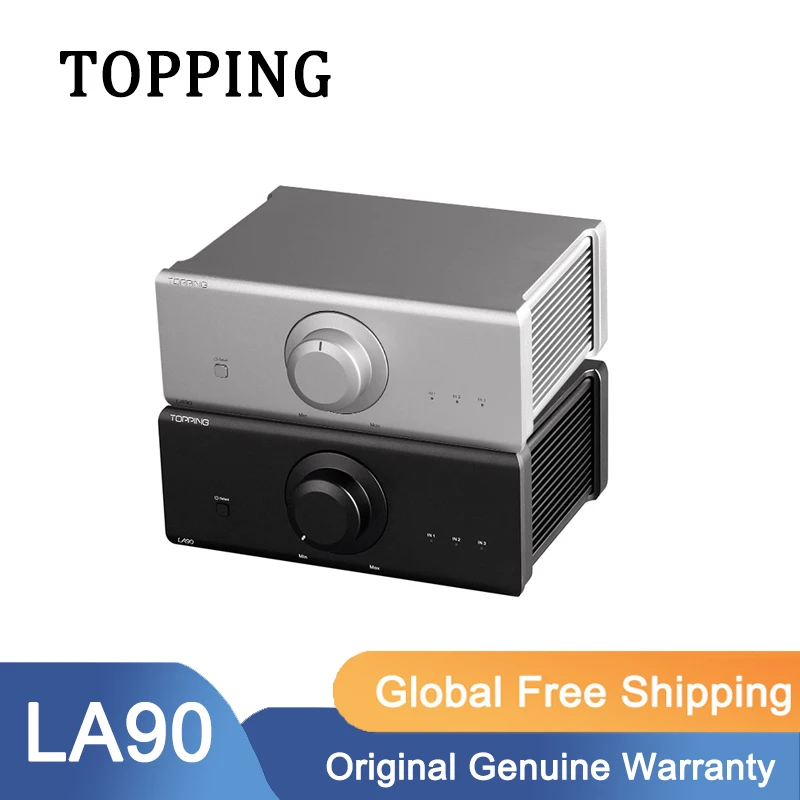 

Усилитель мощности TOPPING LA90, ЦАП, усилитель высокой мощности, станок с ЧПУ, 3xxlr/TRS входы, используемые с D90SE A90 Pre90