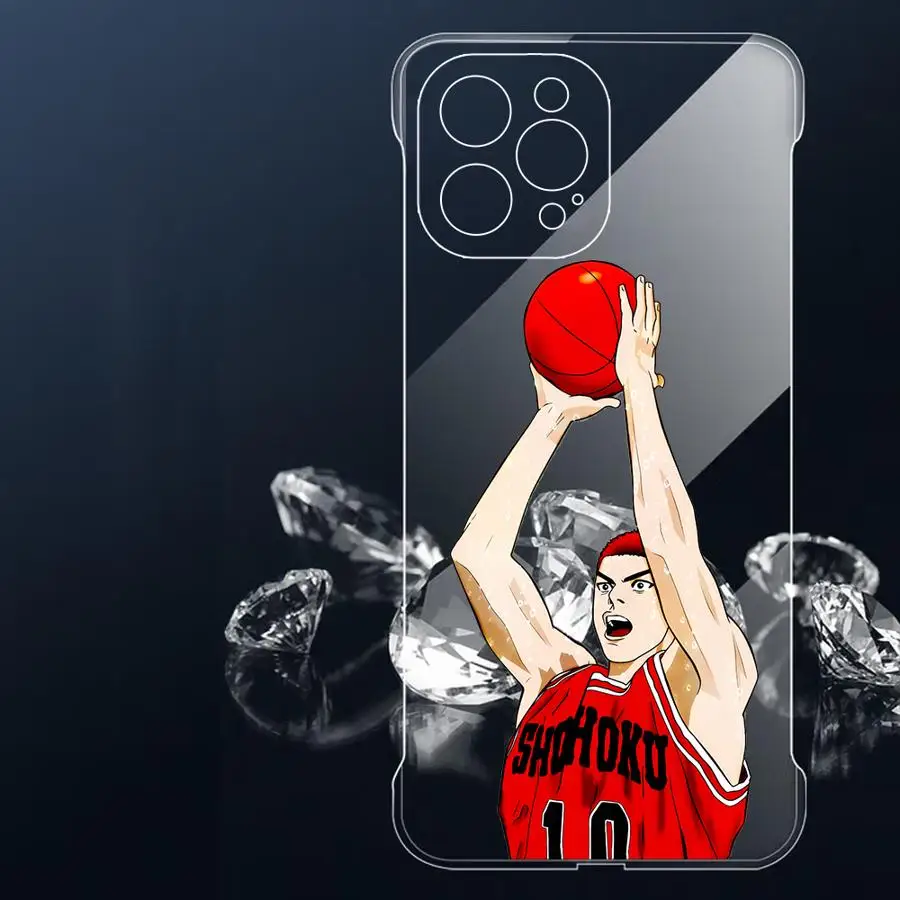 Slam Dunk Hanamichi Phone Case for Apple iPhone 14 Plus 15ProMax 13 Mini 16Plus 11 Pro 16 12Pro Soft Cover