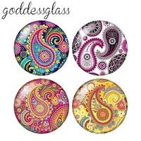 new beauty fashion style leaves patterns 10pcs 12mm18mm20mm25mm round photo glass cabochon demo flat back making findings