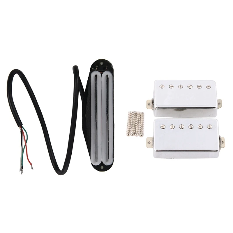 

3 Pcs Pickups: 1 Pcs For Fender ST TL Strat Squier Electric Guitar Cigar Box Guitar & 2 Pcs For LP Guitar Accessories